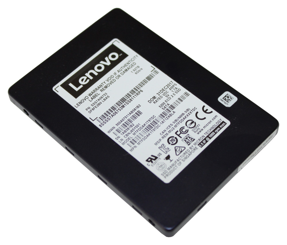 ThinkSystem 5200 Entry 6Gb SATA SSDs Product Guide (withdrawn